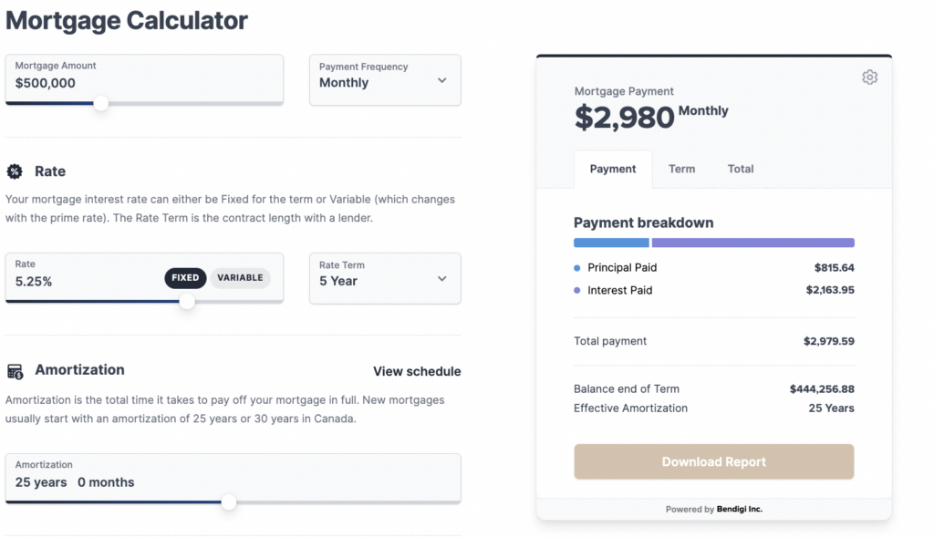 Mortgage Calculator