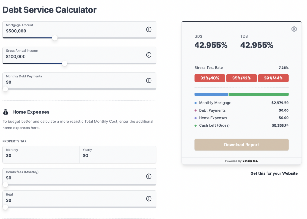 8. Debt Service Calculator